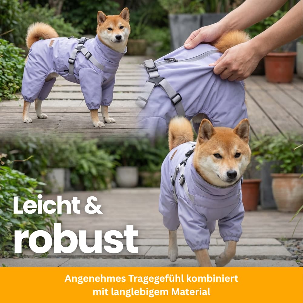 RainPaw - Wasserdichter Regenmantel für Hunde