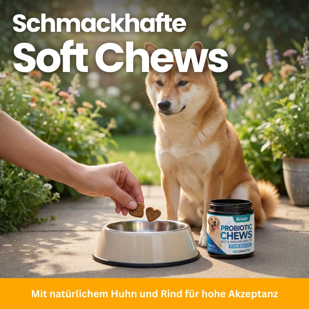 Hunde-Probiotika für Darm & Immunsystem