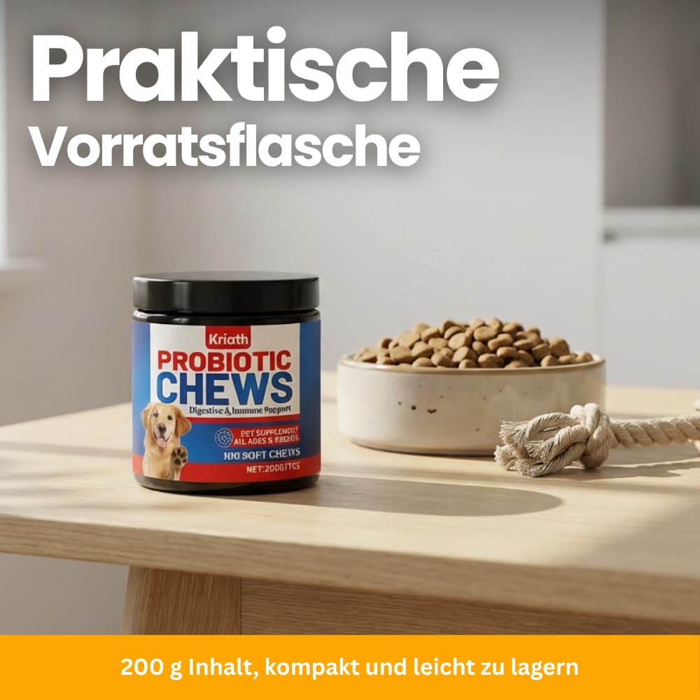 Probiotische Soft Chews für Hunde – Darm & Verdauung