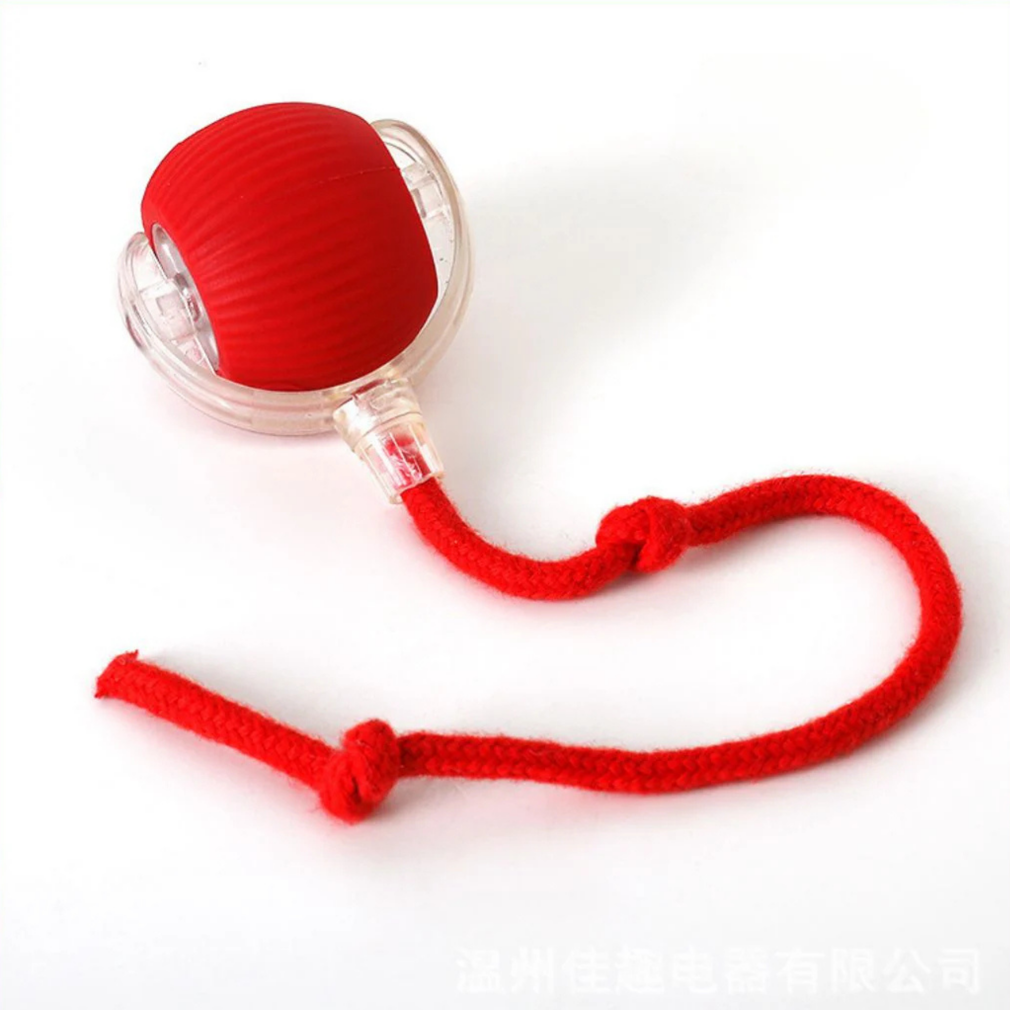 Interaktiver Spielball mit Schwanz für Hunde