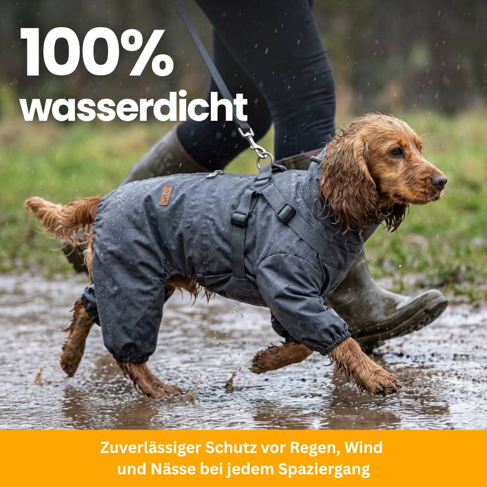 RainPaw - Wasserdichter Regenmantel für Hunde