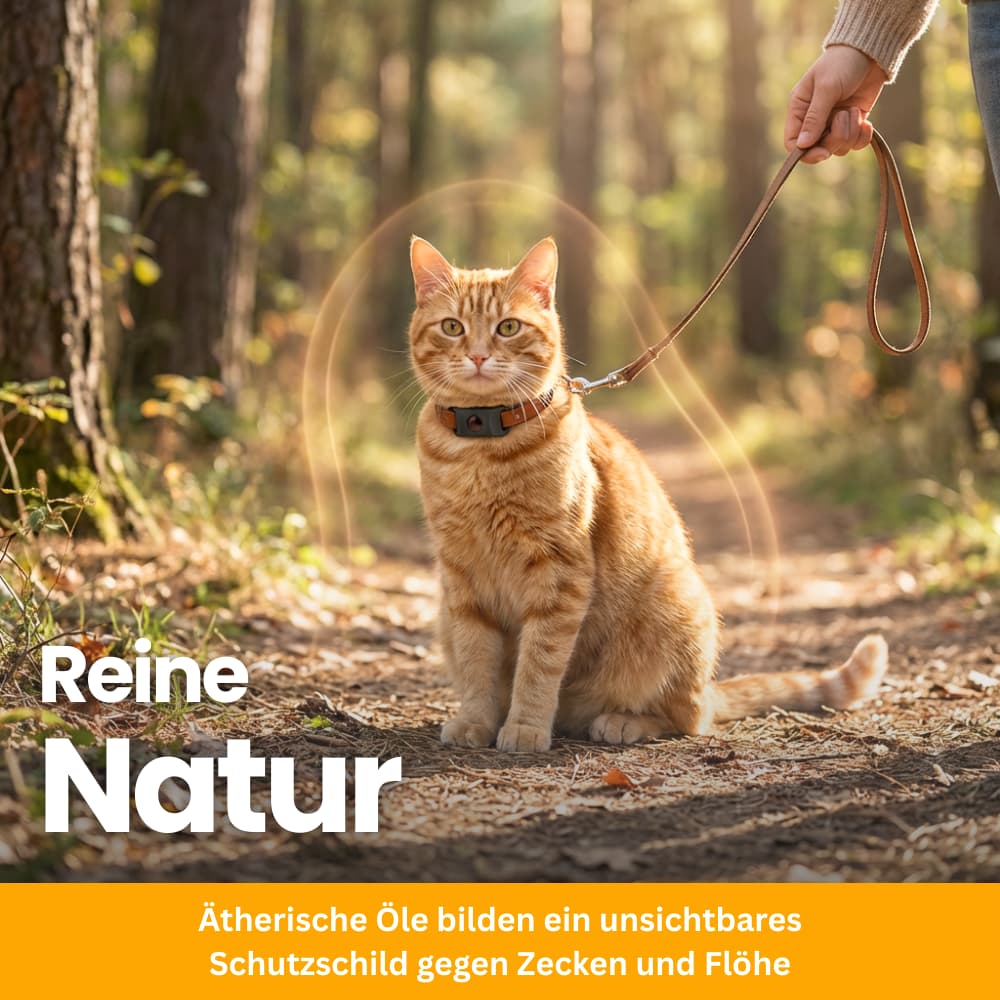 TickGuard Clip – gegen Zecken und Flöhe für Katzen