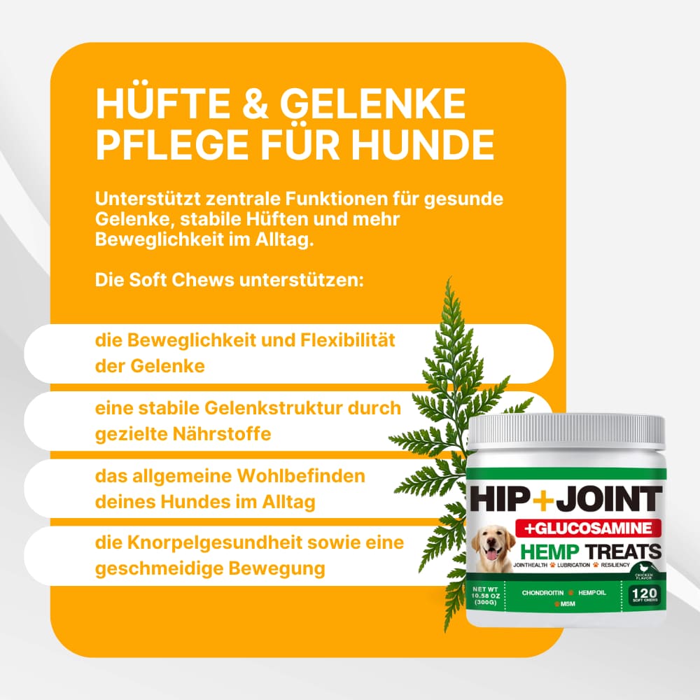 Hüfte & Gelenke Soft Chews für Hunde