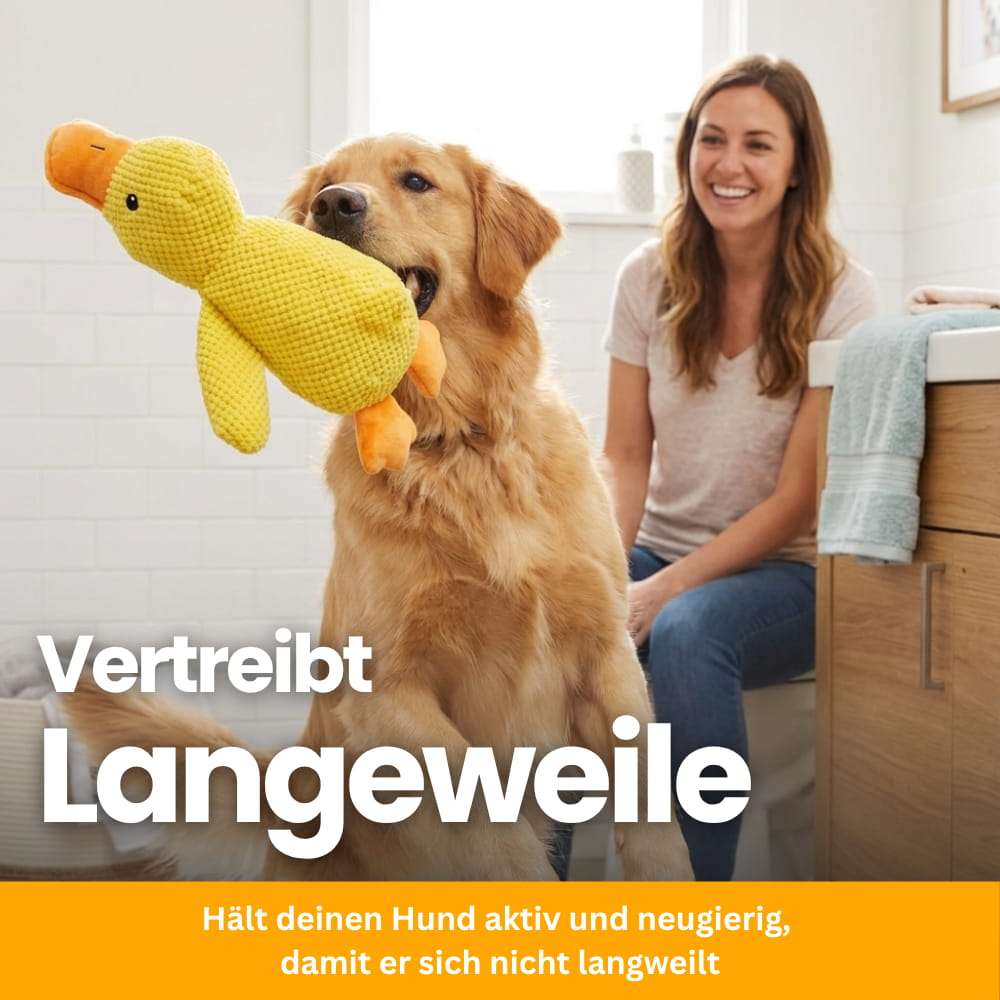 Anti-Stress-Ente für Hunde