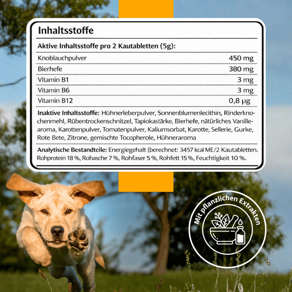 Floh- & Zeckenschutz Kautabletten