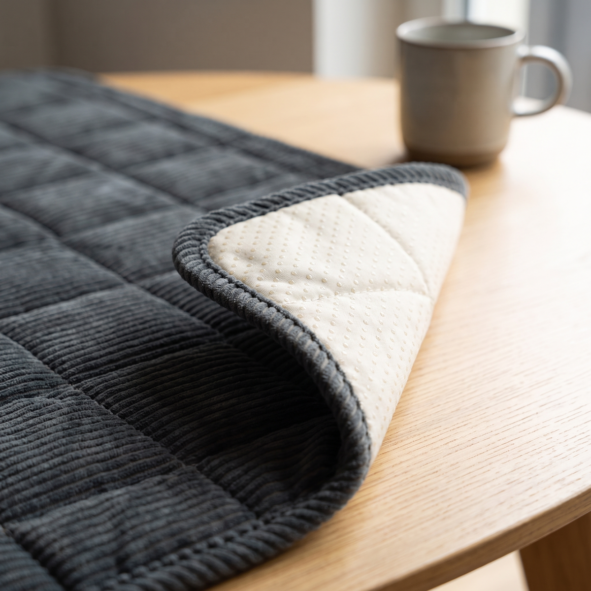 CouchSafe – gerippte Oberfläche und genoppte Unterseite