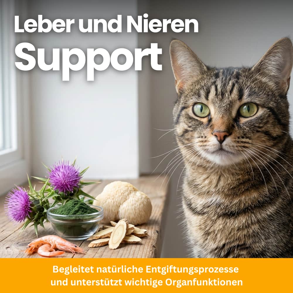 Katzen-Nährstoffpulver für Fell & Haut