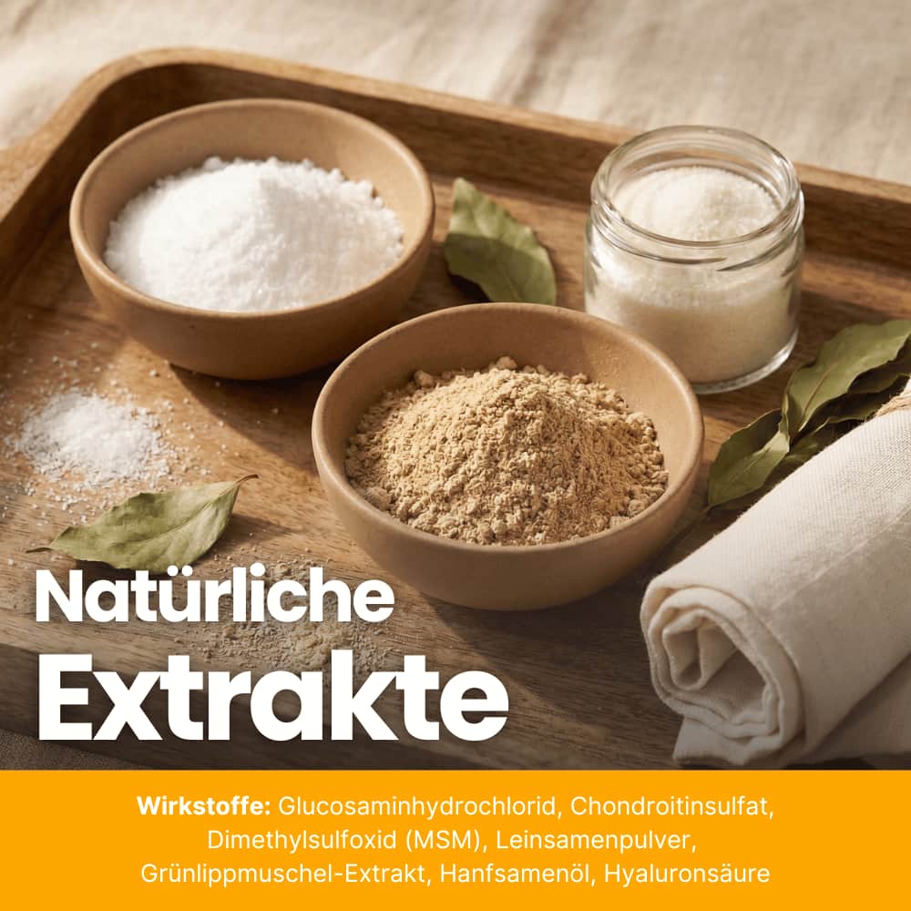 Gelenk-Kausnacks für Hunde mit Glucosamin