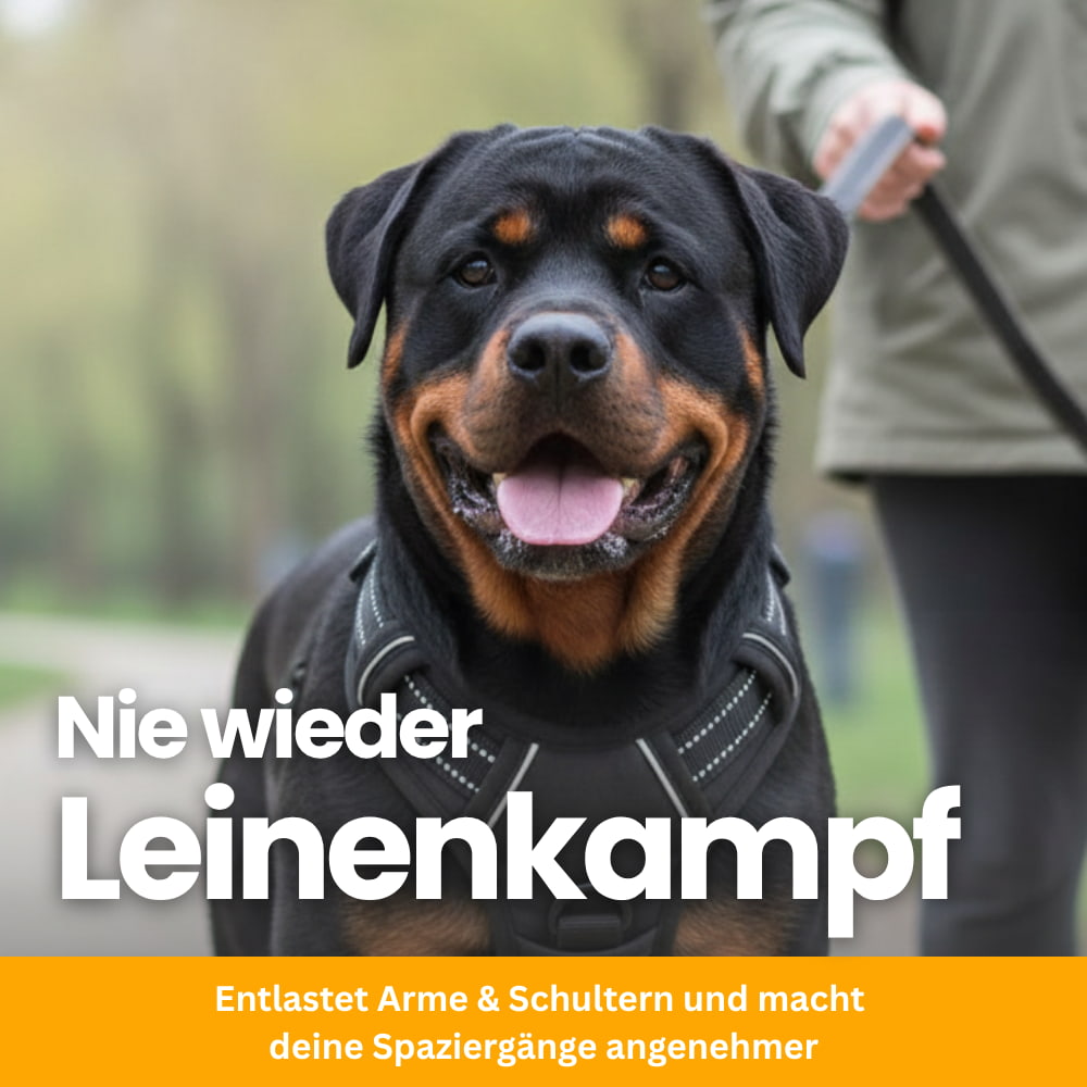 Gepolstertes Anti-Zug Hundegeschirr