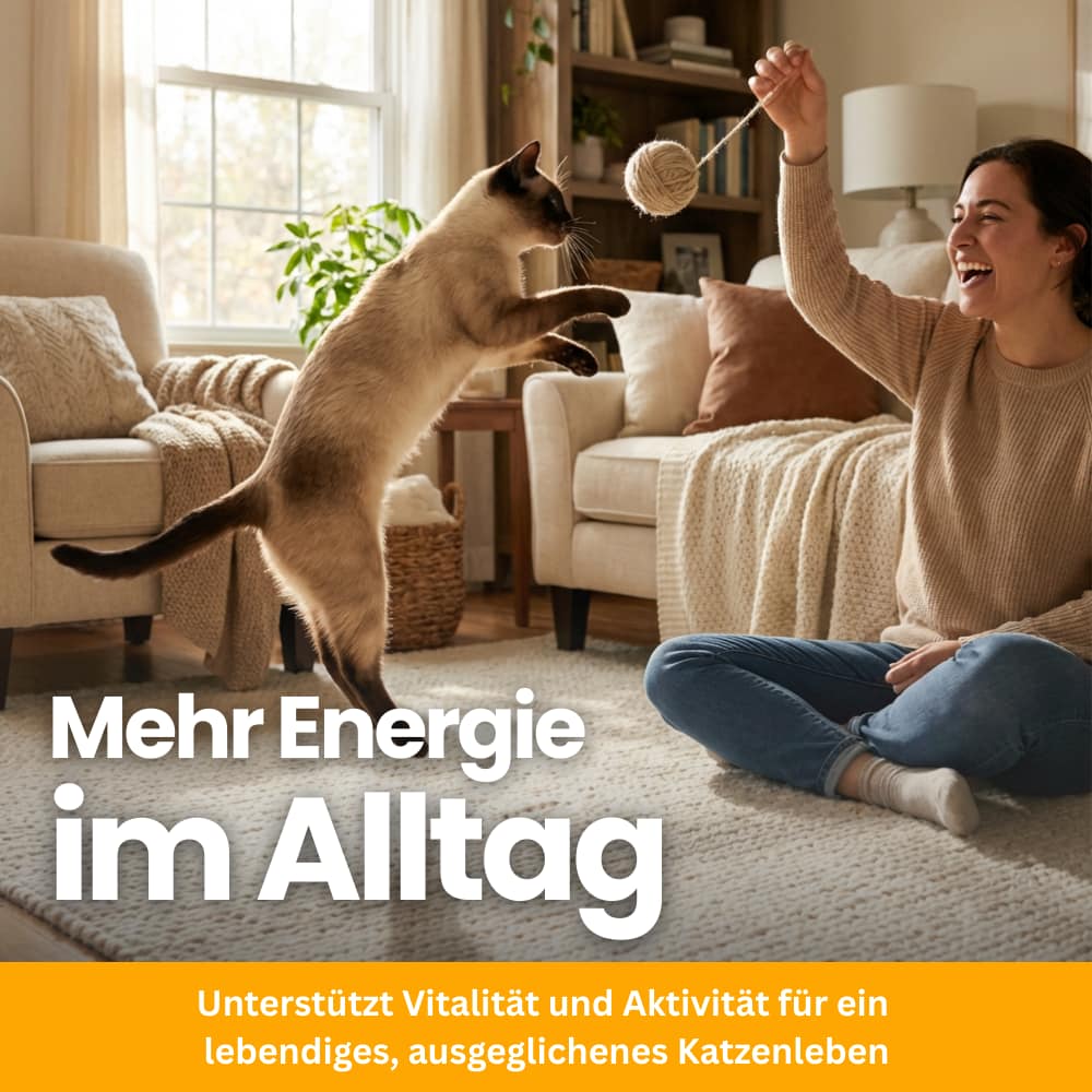 Katzen-Nährstoffpulver für Fell & Haut