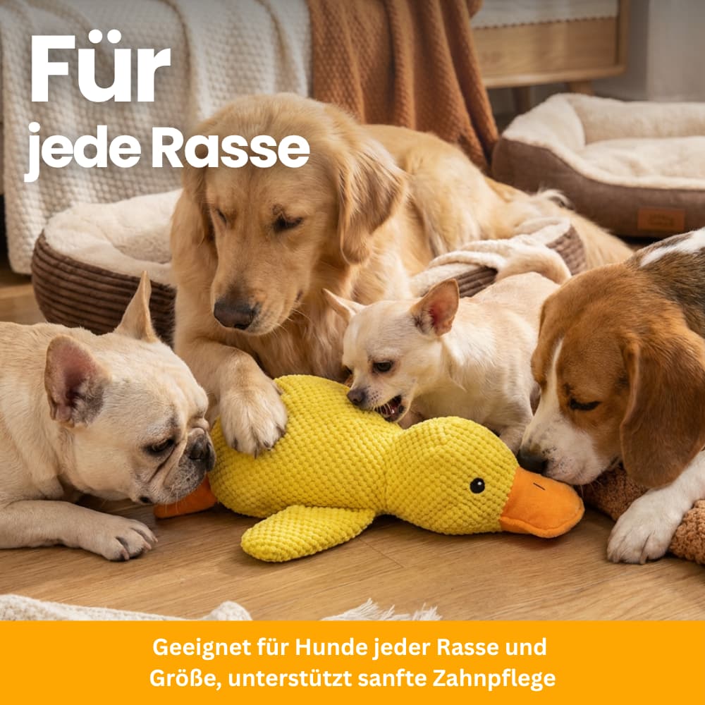 Anti-Stress-Ente für Hunde
