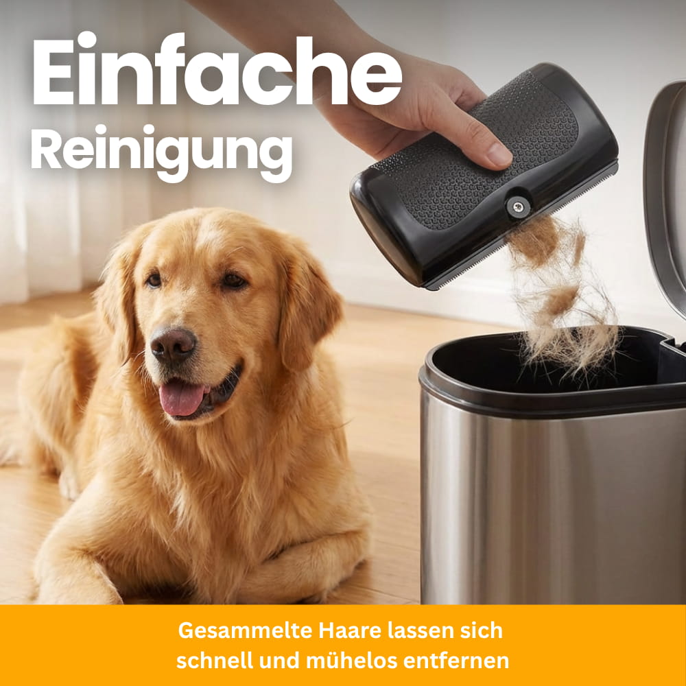 Premium Fellpflegebürste für Hunde