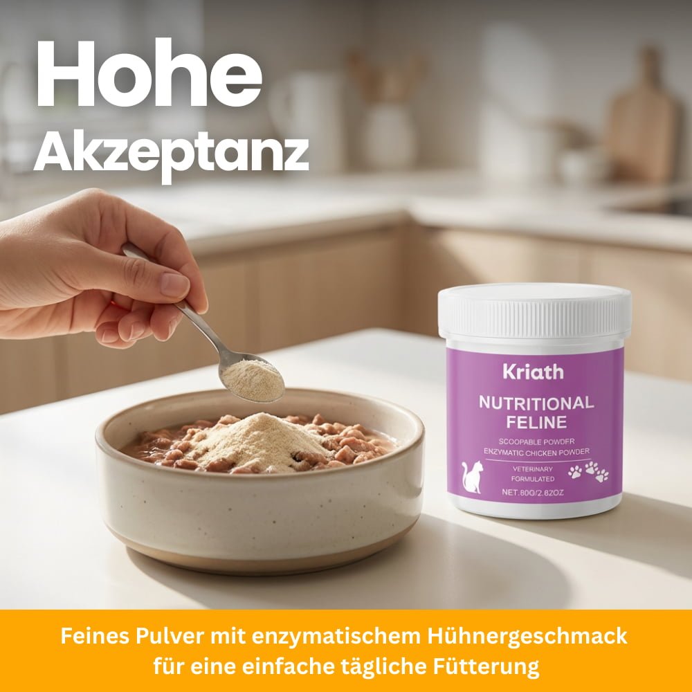 Katzen-Nährstoffpulver für Fell & Haut
