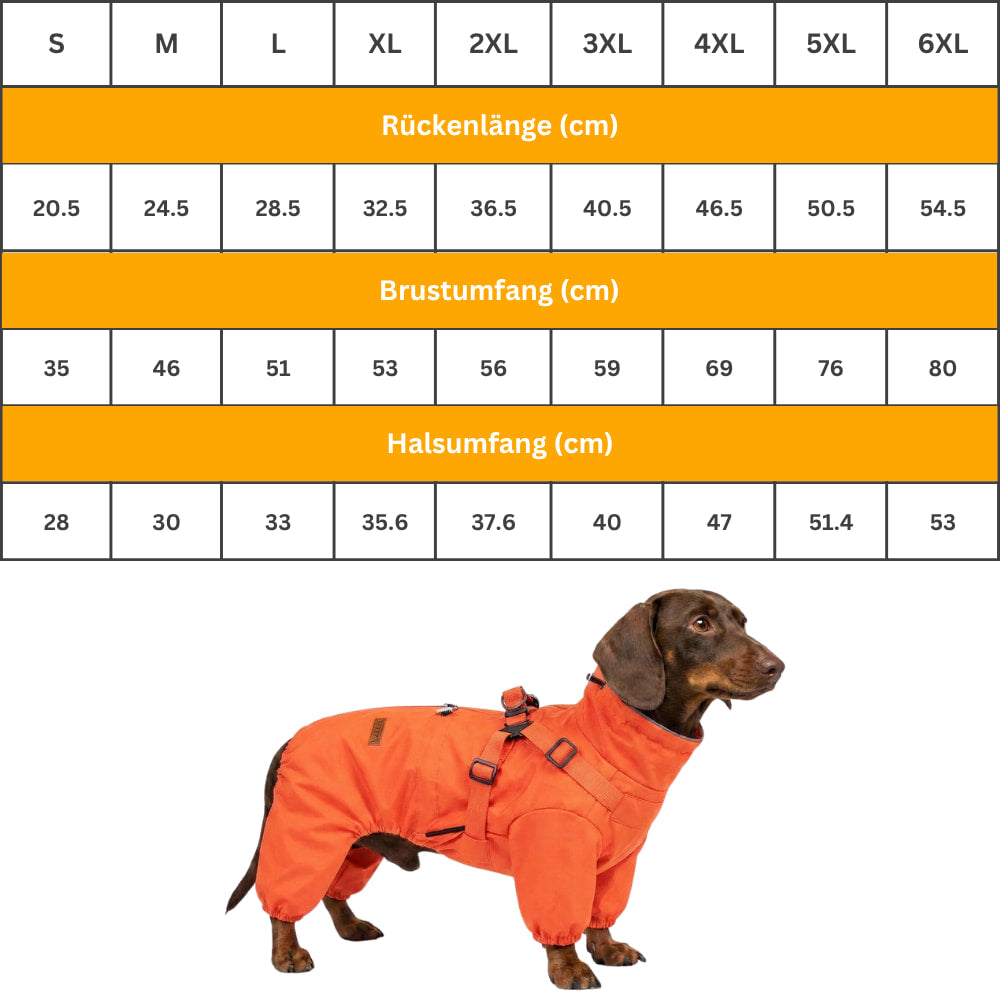 RainPaw - Wasserdichter Regenmantel für Hunde