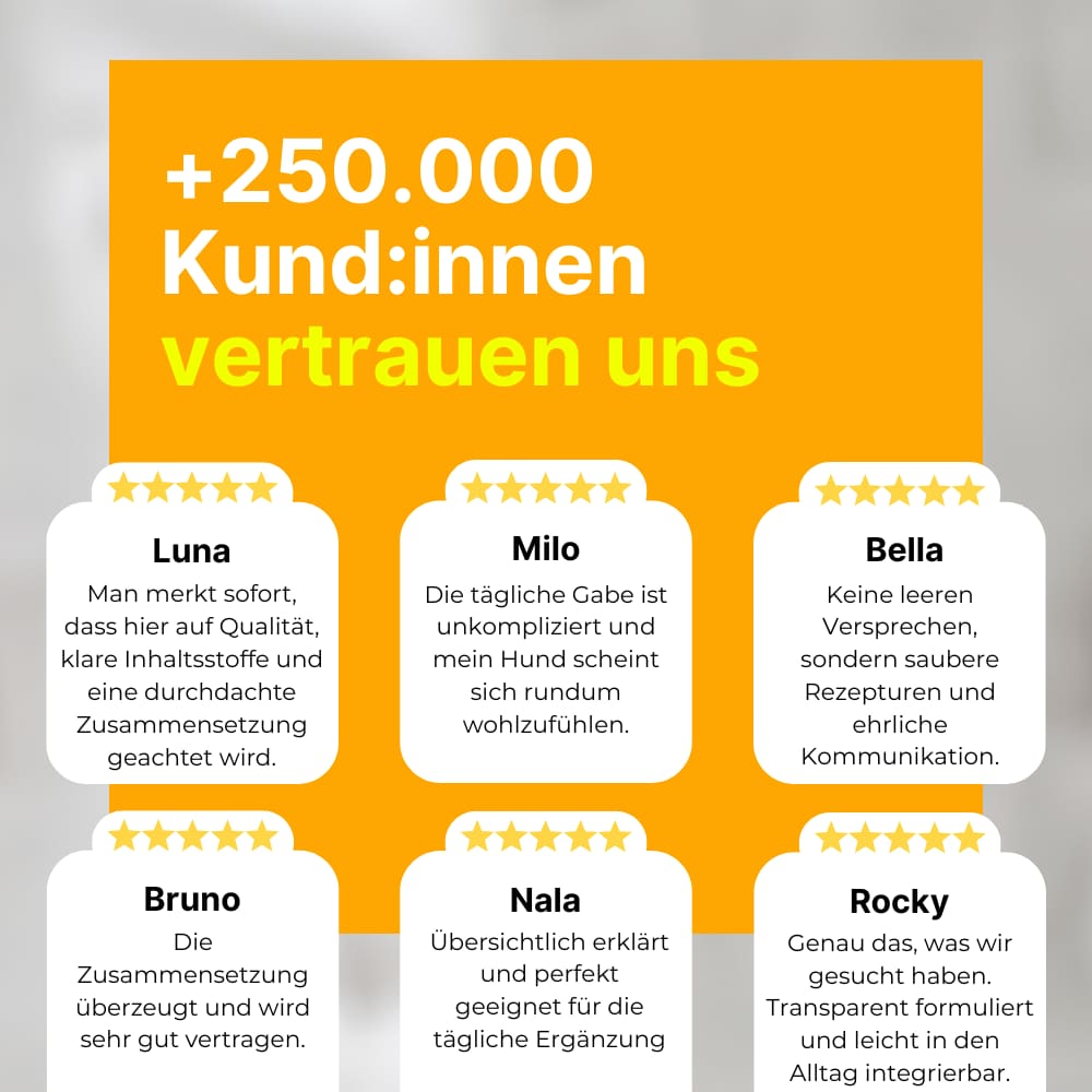 Verdauungskomplex für Hunde - Kautabletten gegen Kotfressen