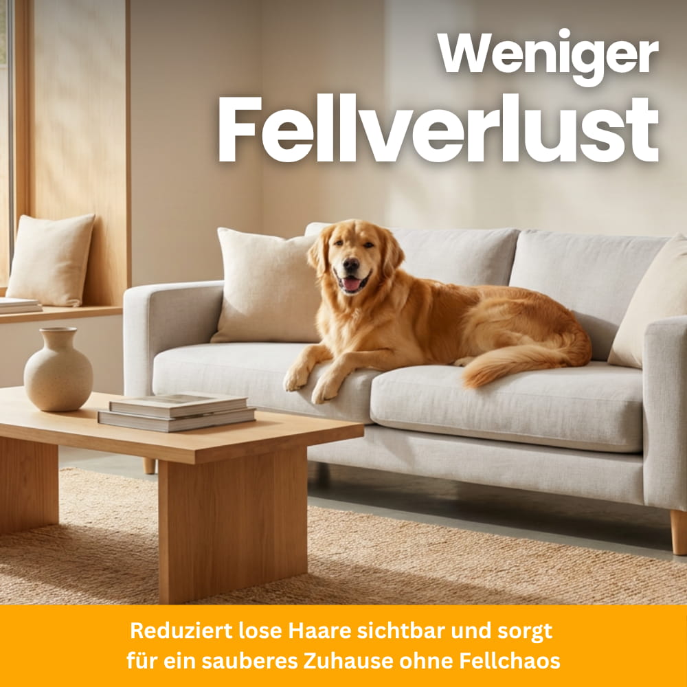 Premium Fellpflegebürste für Hunde