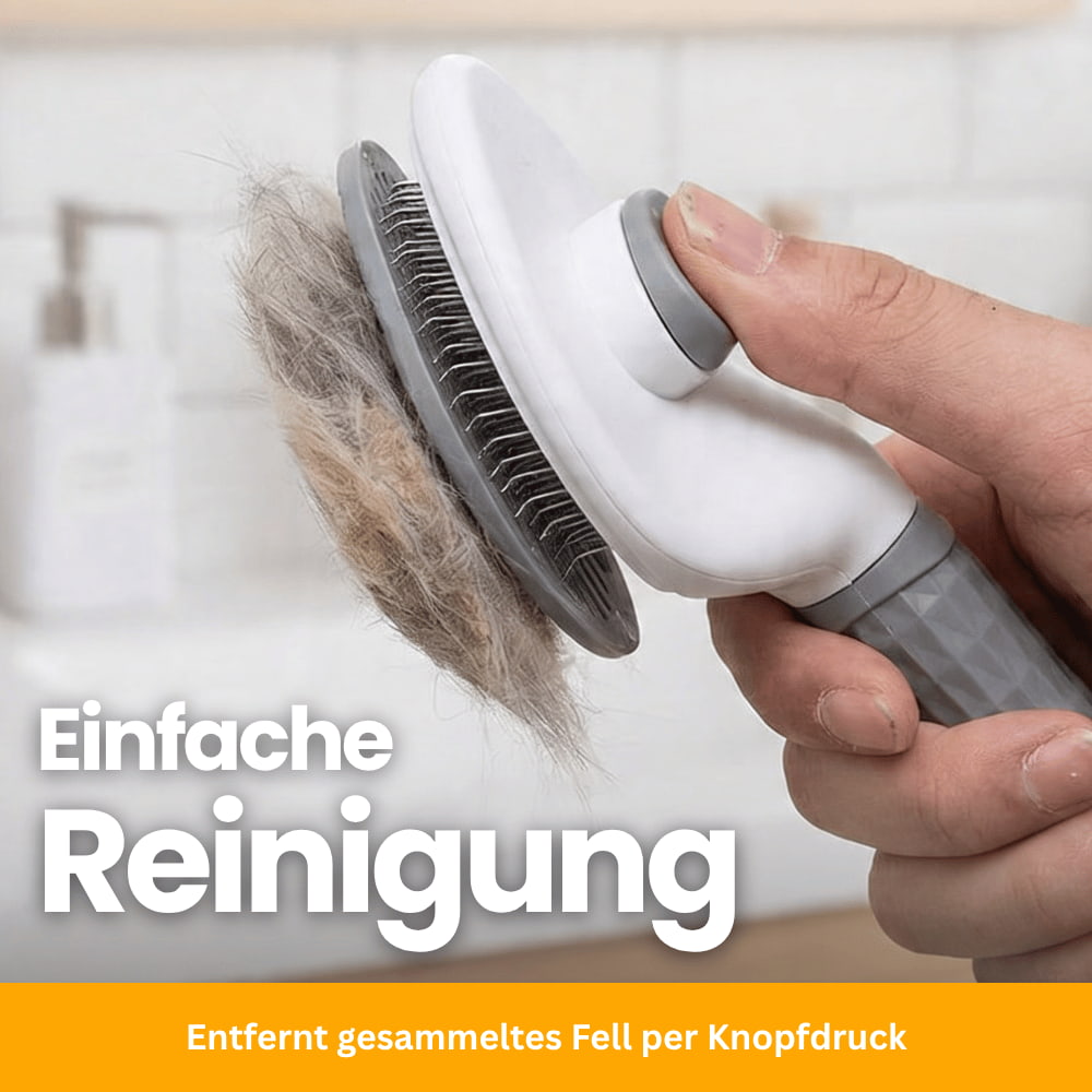FurClean - Sanfte Pflegebürste für Hunde & Katzen
