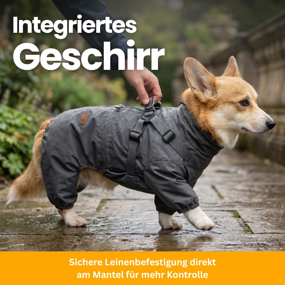 RainPaw - Wasserdichter Regenmantel für Hunde