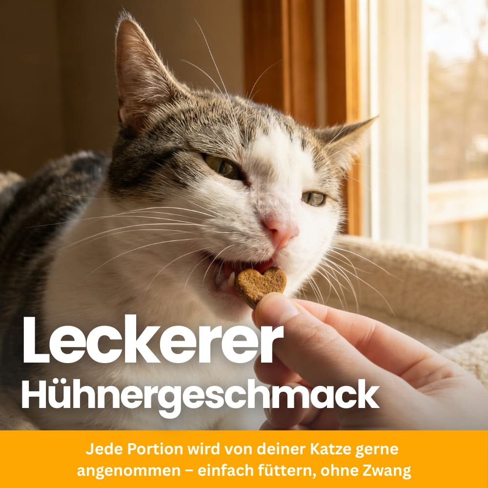 Anti-Stress Kausnacks für Katzen