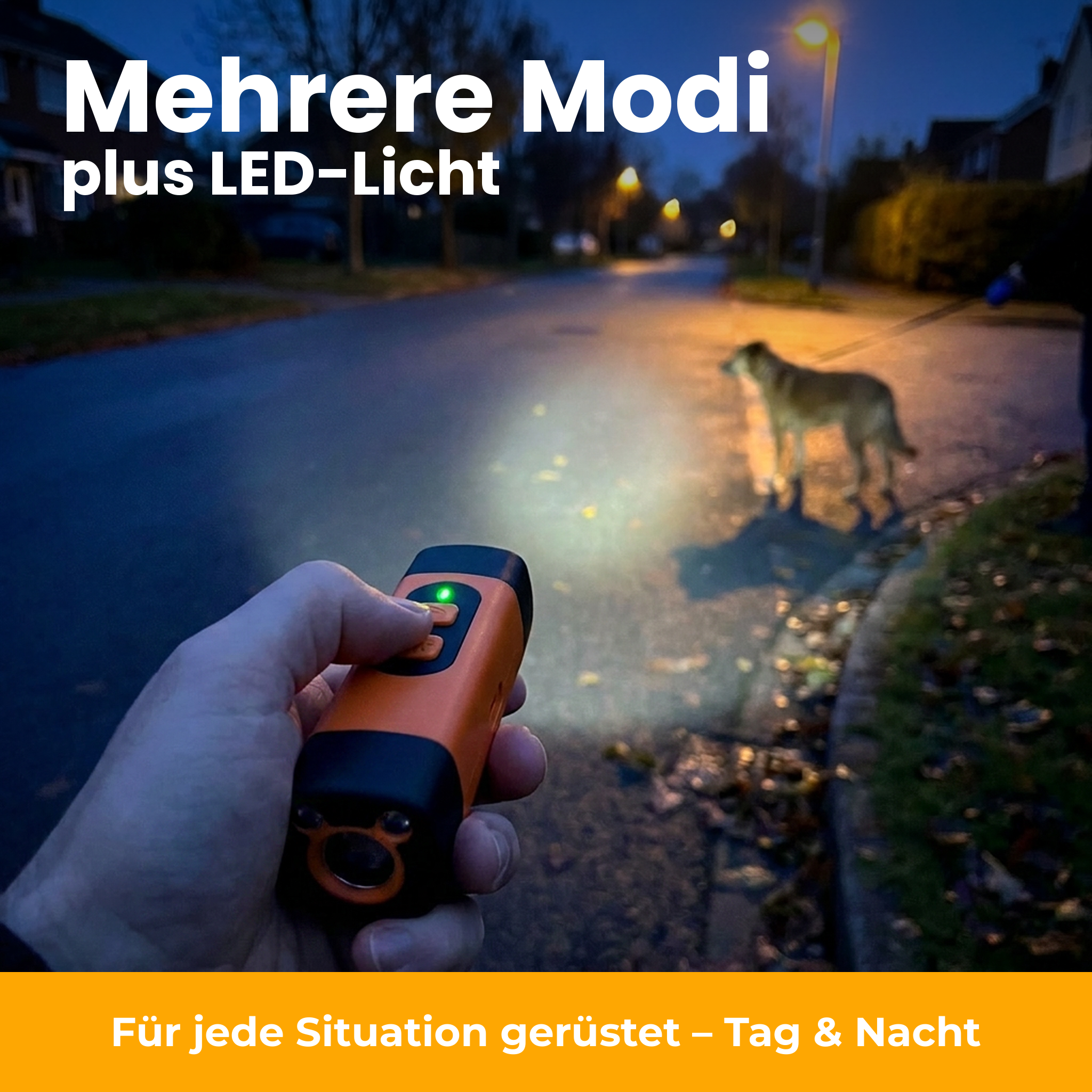 [de] Mehrere Modi plus LED-Licht