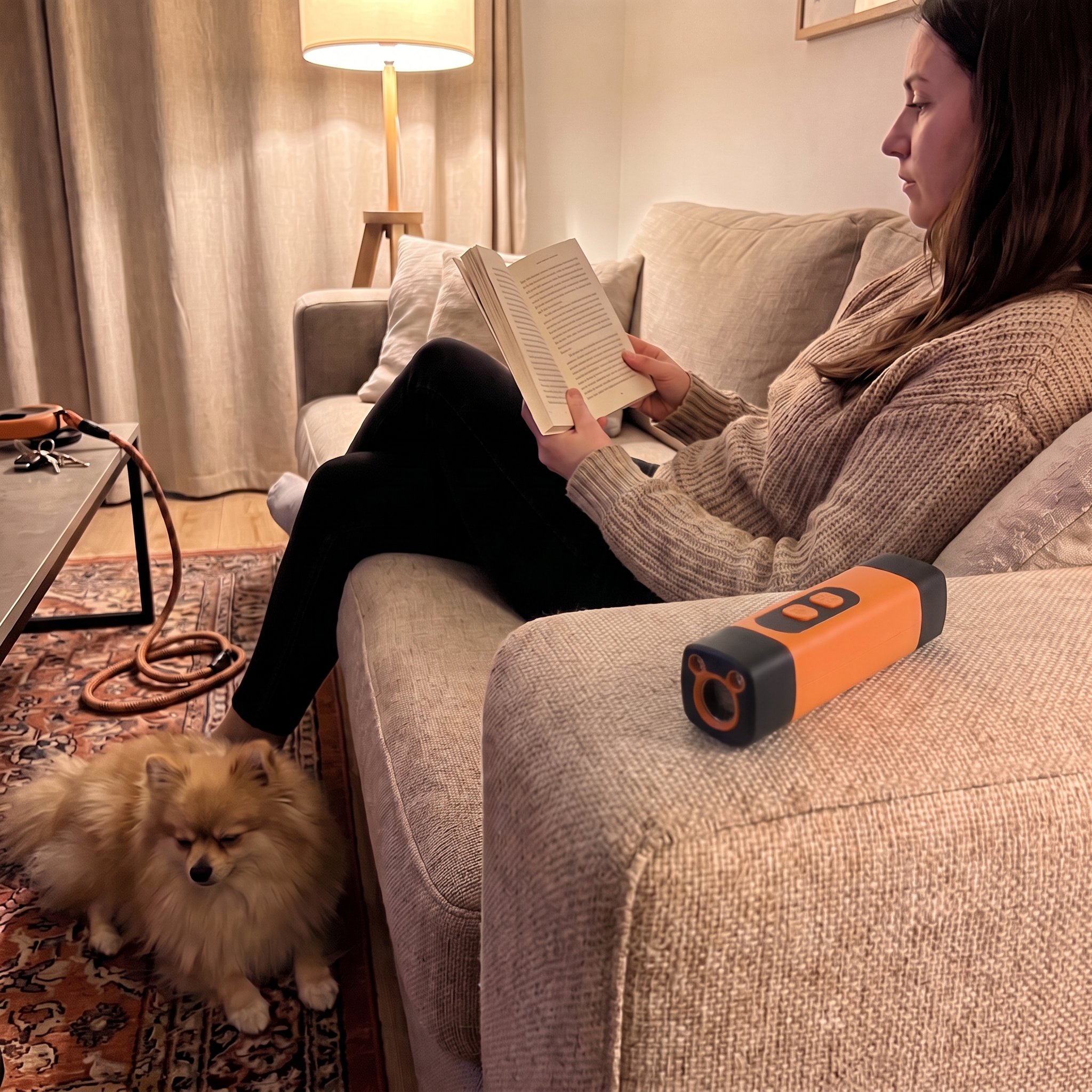 BarkStop im Wohnzimmer