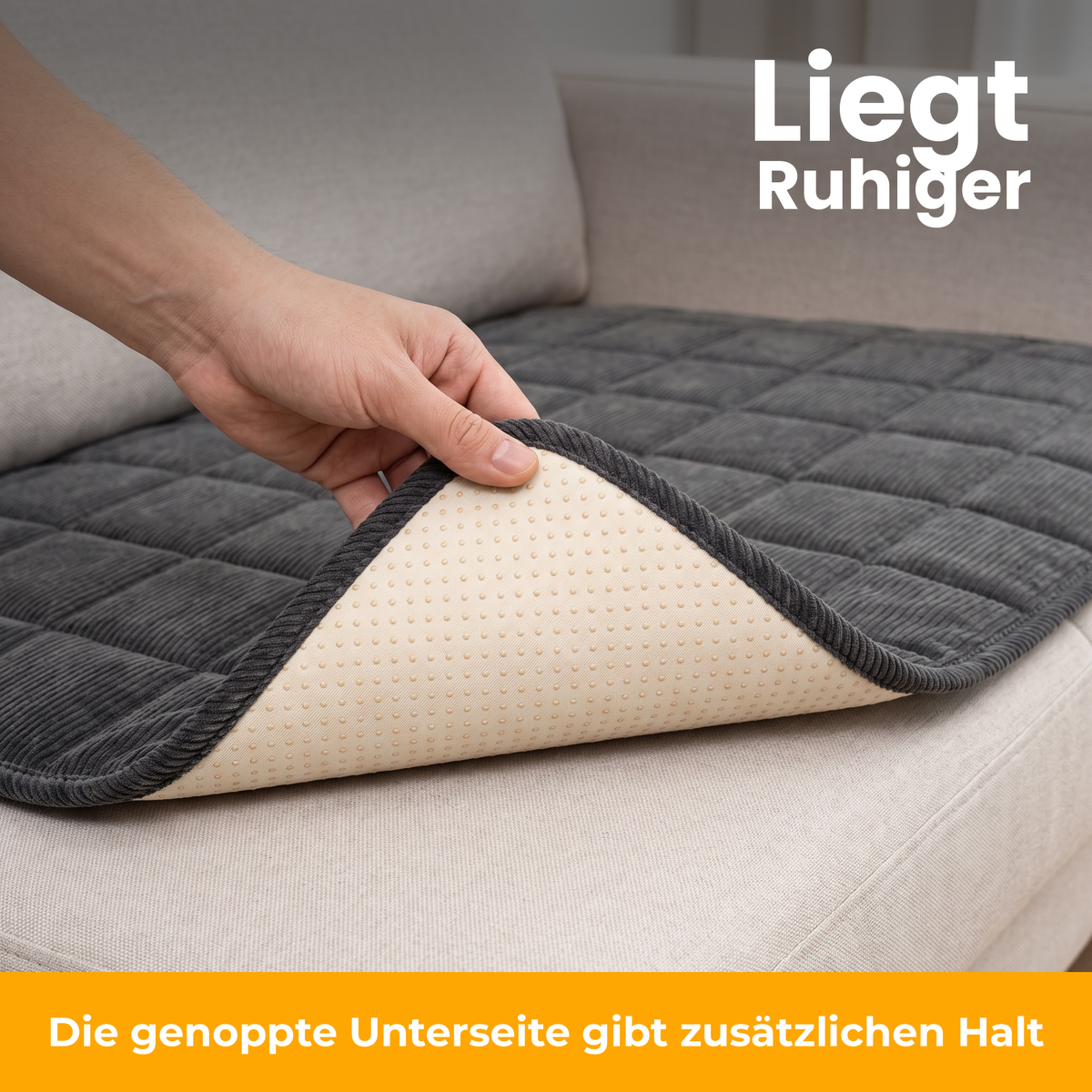 [de] CouchSafe – genoppte Unterseite
