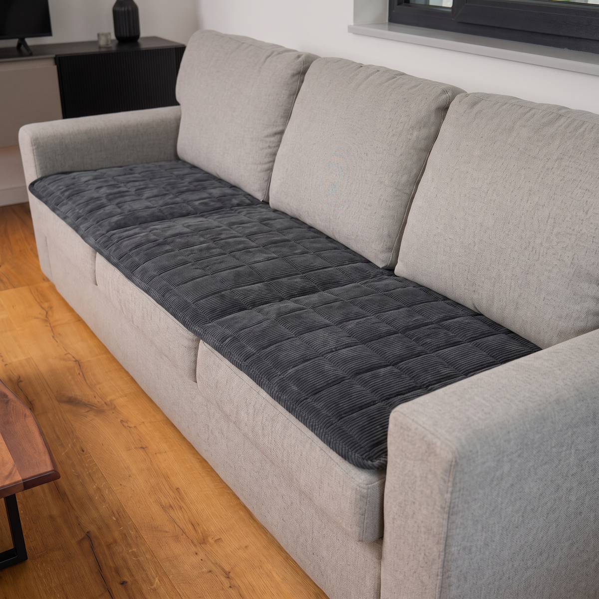 CouchSafe – one long piece across a large sofa