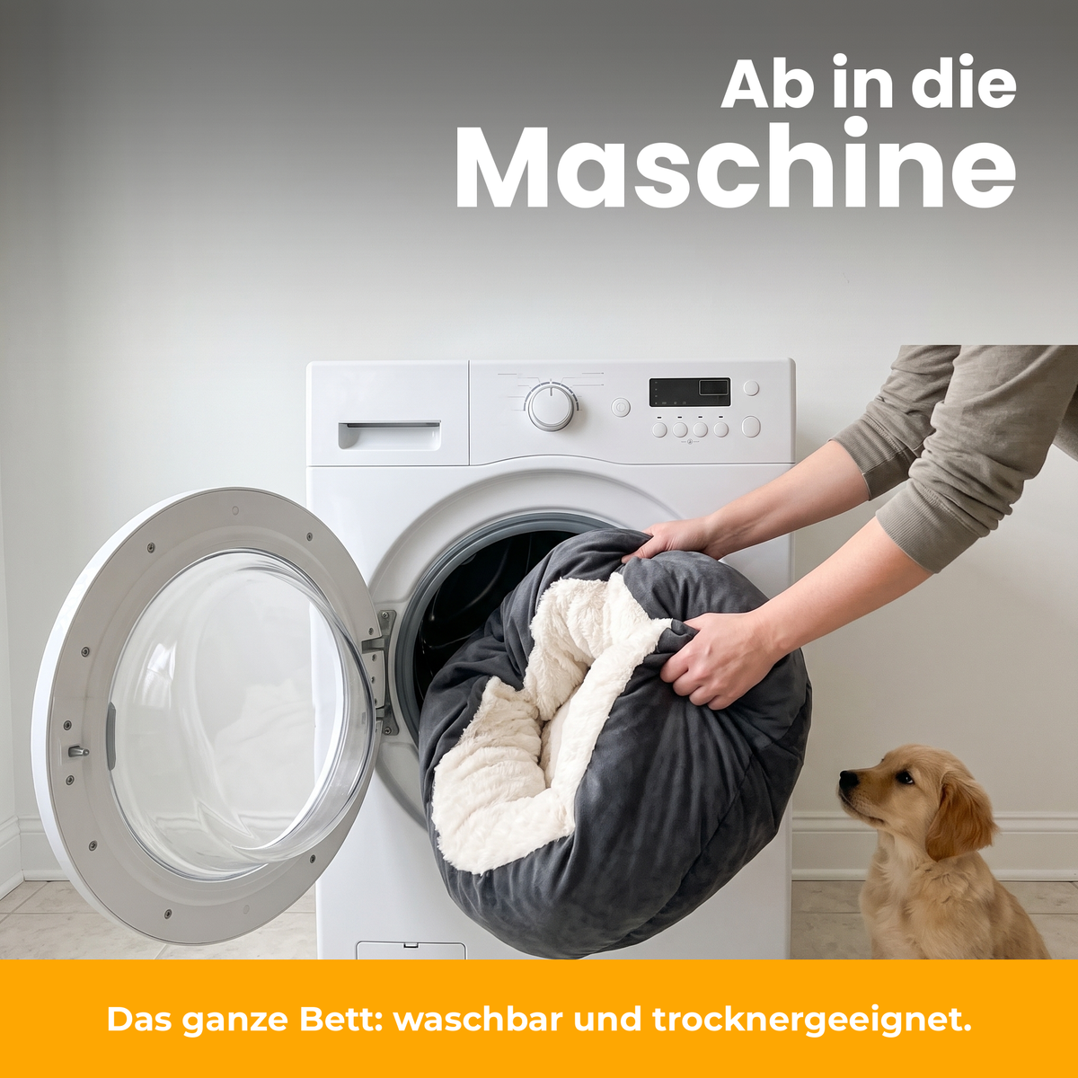 [de] CuddleCave – Das ganze Bett kommt in die Waschmaschine